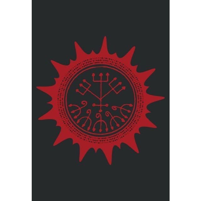 QUADRO DECORATIVO PLACA MDF- EXU SETE ENCRUZILHADA PONTO