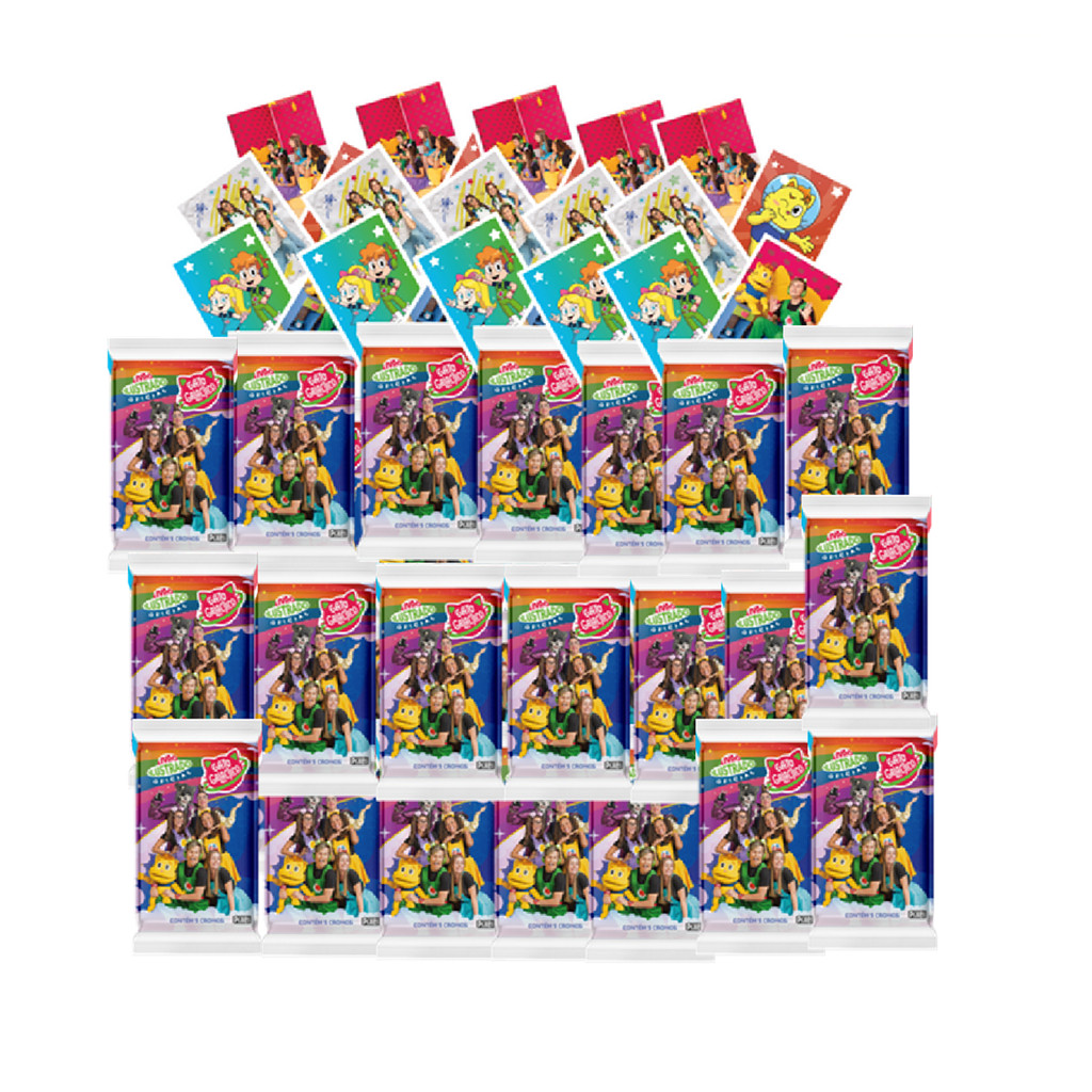 Álbum de figurinhas do Gato Galáctico com envelopes — imagem 2 de 2