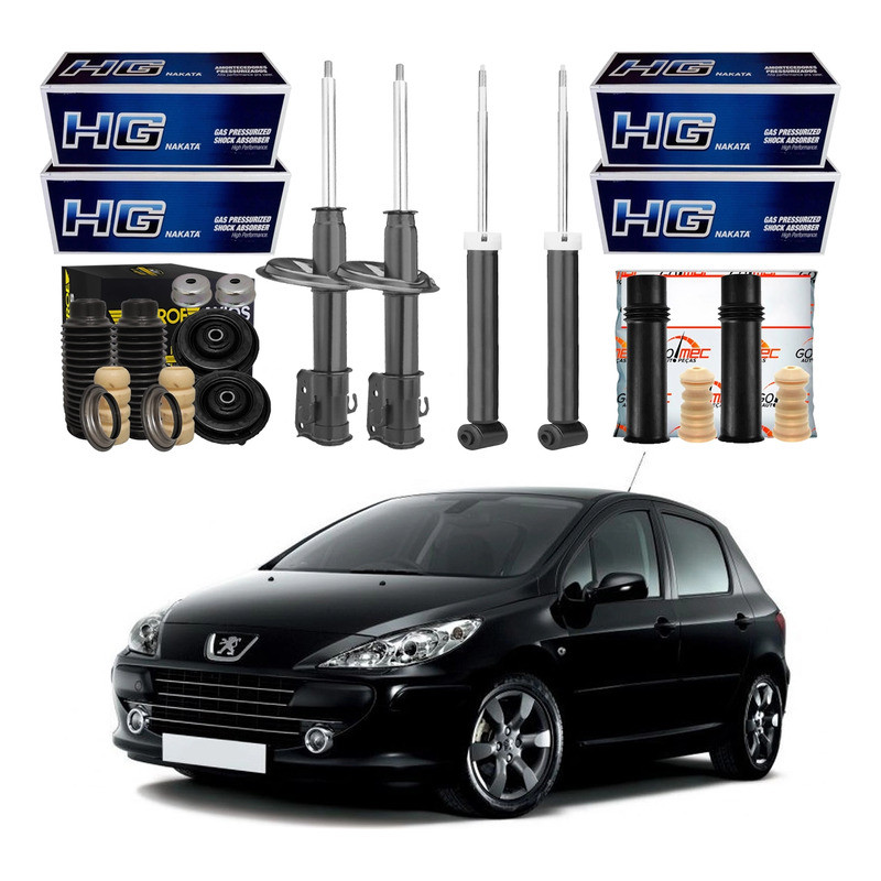 Kit Amortecedor Dianteiro Traseiro 307 1.6 2.0 2007 A 2012 em Oferta na Shopee
