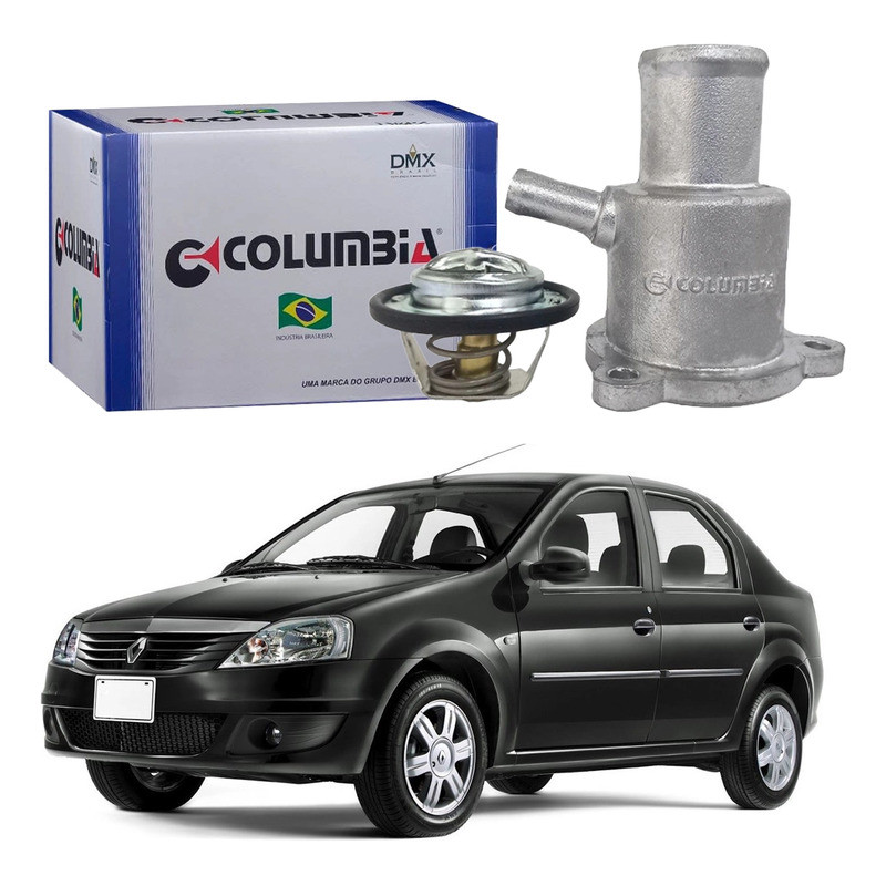 Valvula Carcaça Aluminio Renault Logan 1.6 8v 2007 A 2013
