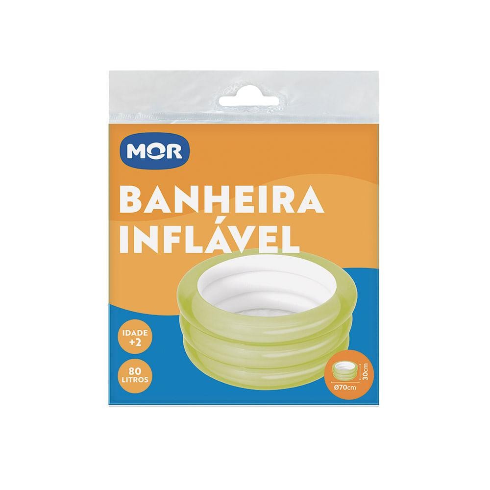 Banheira Inflável 80 Litros - verde — imagem 2 de 2