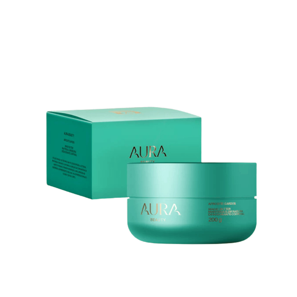 Aura Beauty Magic Butter Afrodite Garden - Manteiga Iluminadora 200g