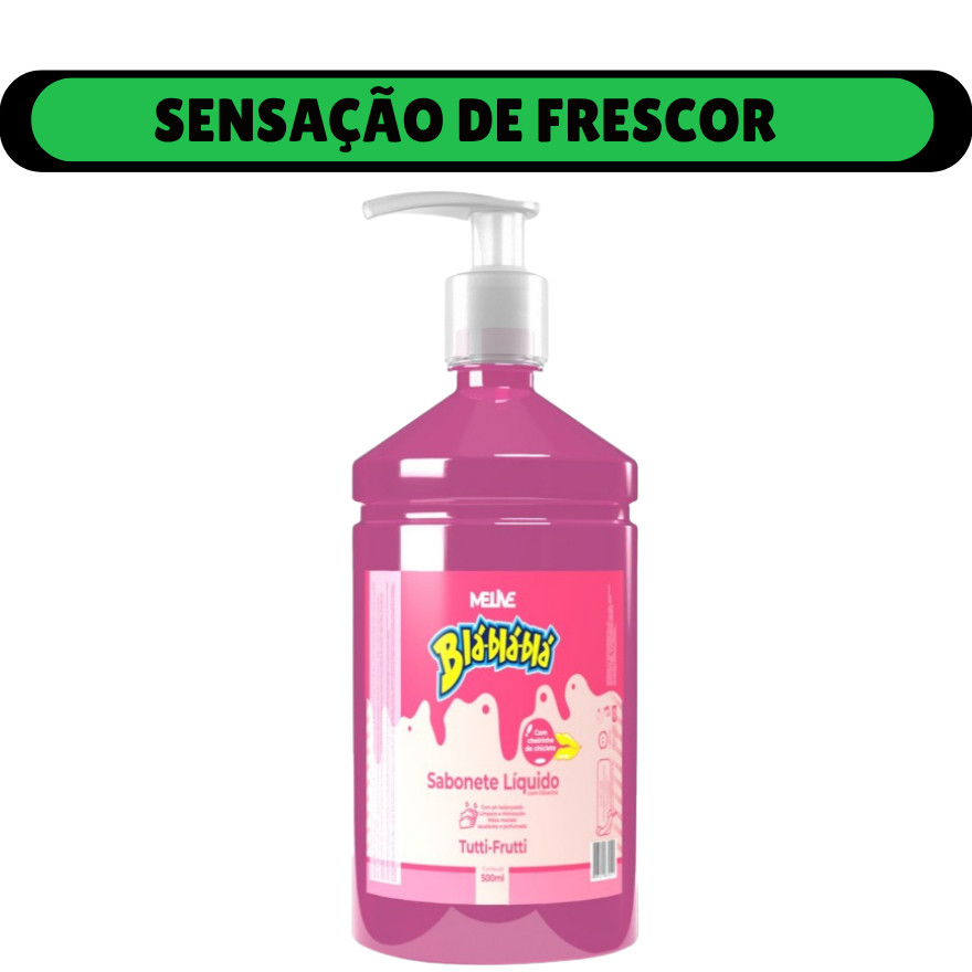 Sabonete Líquido BláBláBlá Melive 500ML - Pele Macia e Hidratada em Oferta na Shopee