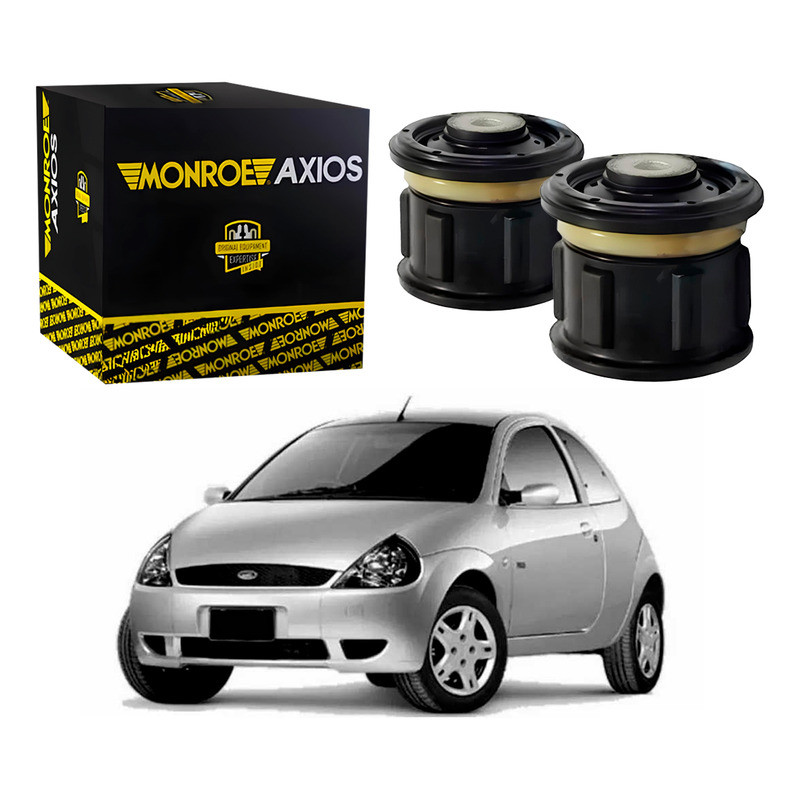 Par Bucha Eixo Traseiro Axios Ka 1.0 1.6 2002 A 2007 em Oferta na Shopee