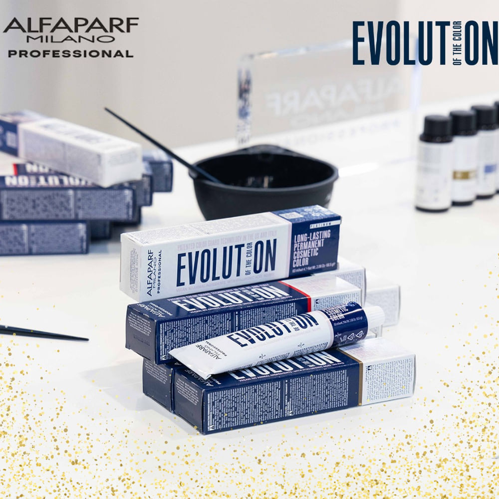 Detalhes do Tintura Creme Alfaparf Evolution Castanho Claro Cinza 5.1