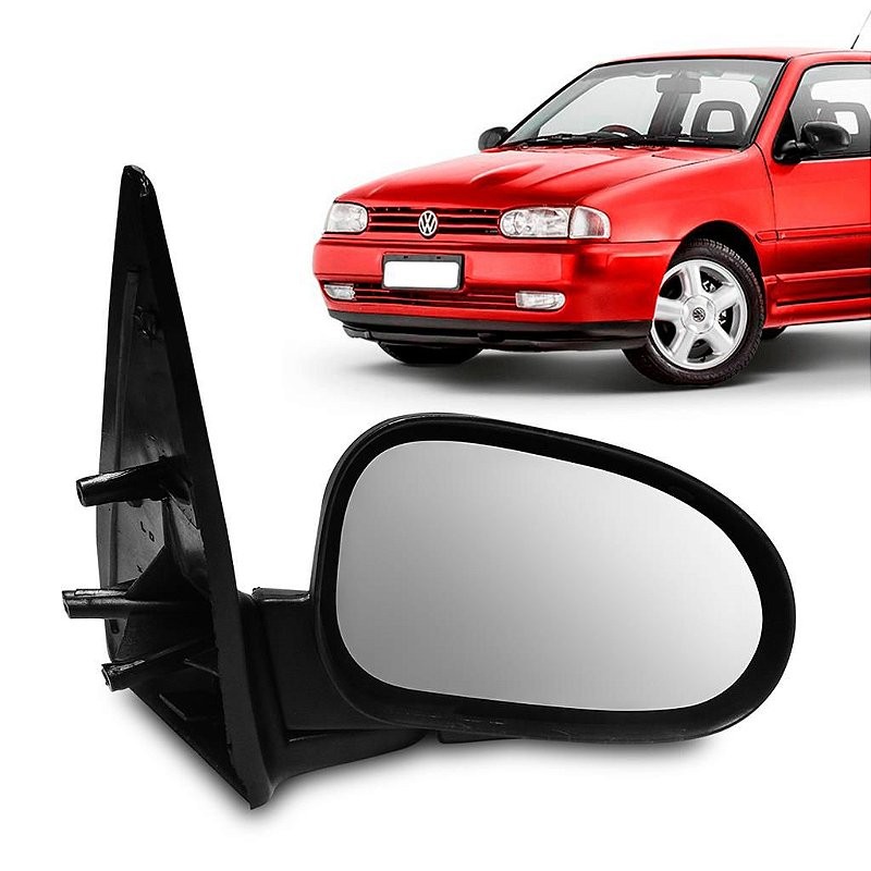 Retrovisor Gol Bola 2 Portas 1995 1996 1997 1998 1999 Fixo em Oferta na Shopee