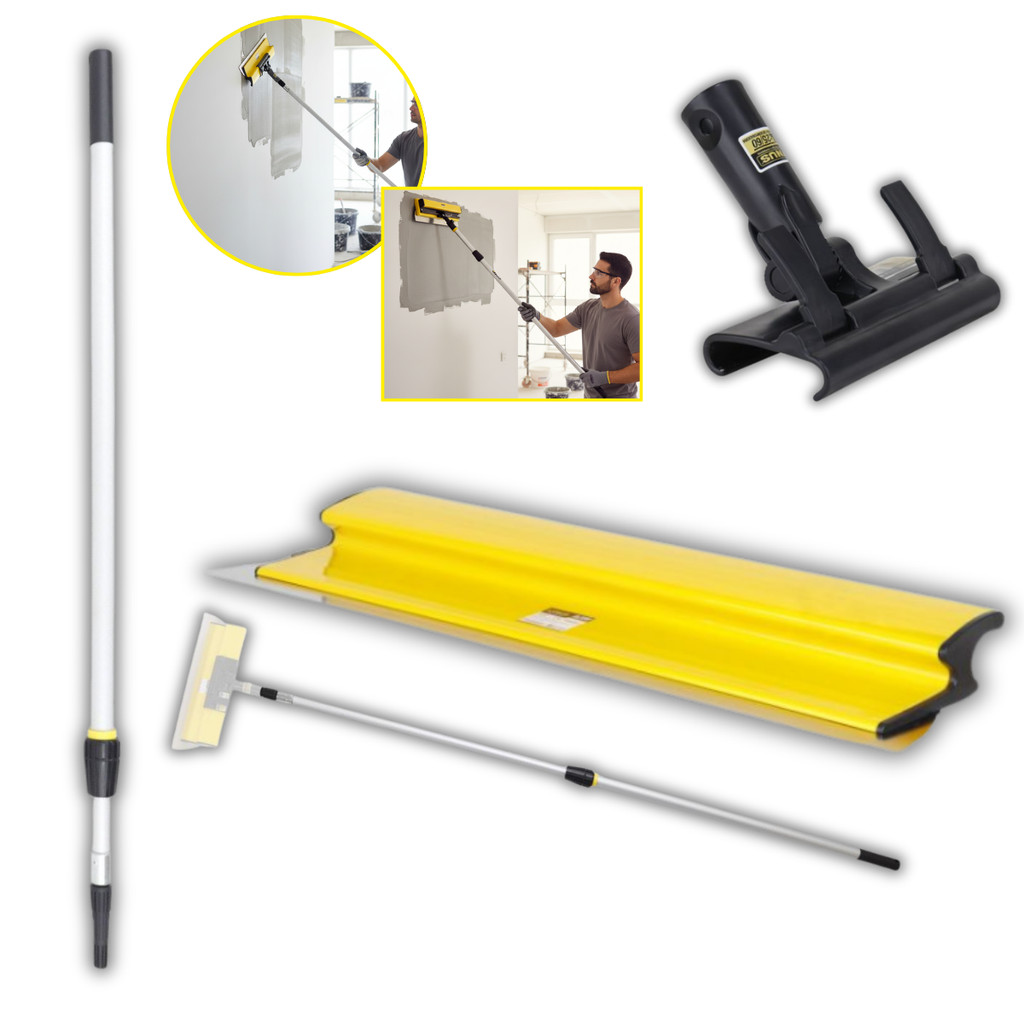 Desempenadeira 80cm Suporte Para Massa Corrida E Extensor