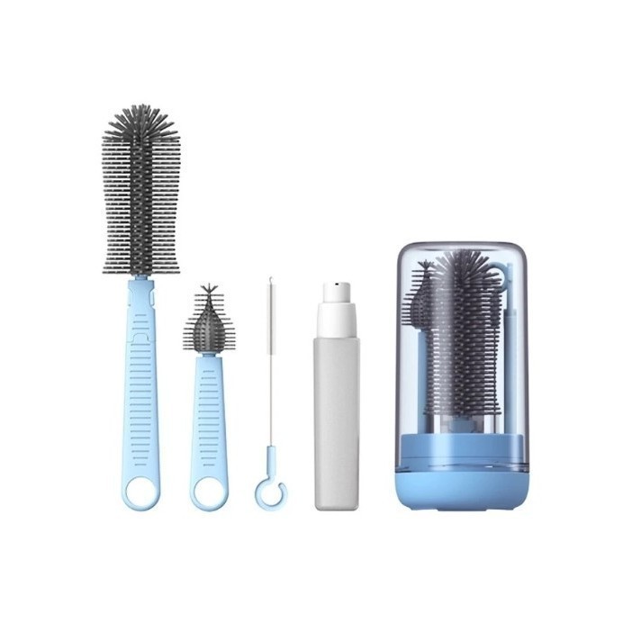 Kit Escovas De Limpeza Para Mamadeira Portátil Viagem em Oferta na Shopee