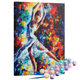 Kit Pintura Terapêutica - Bailarina Colorida em Oferta na Shopee