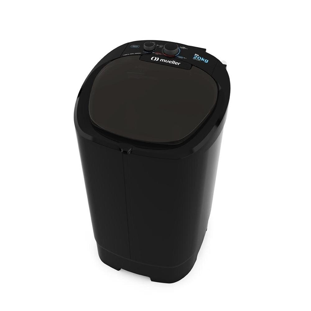 Máquina de Lavar Mueller 20kg Big Preta 220V Tanquinho Grande Econômico Filtro Fiapos em Oferta na Shopee