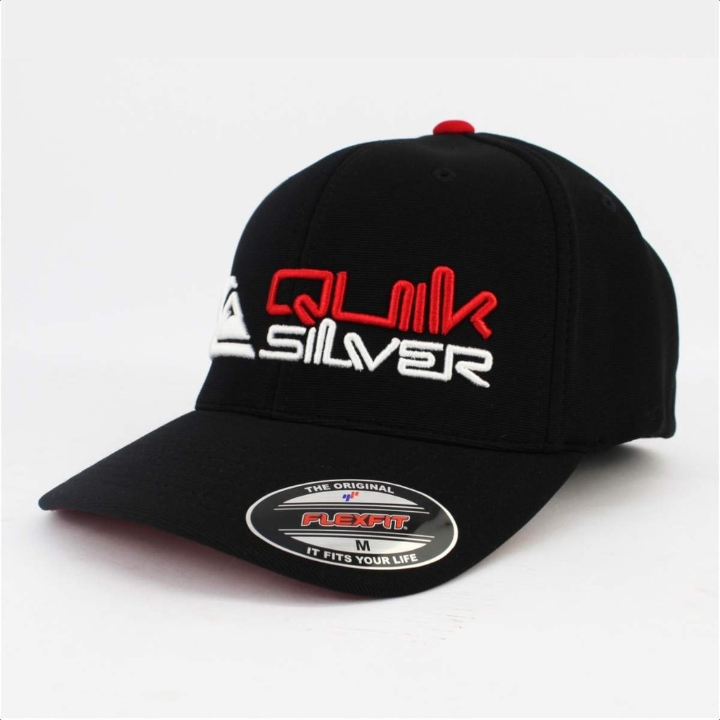 Boné Quiksilver Aba Curva Emb Omni Surf WT25 - Black