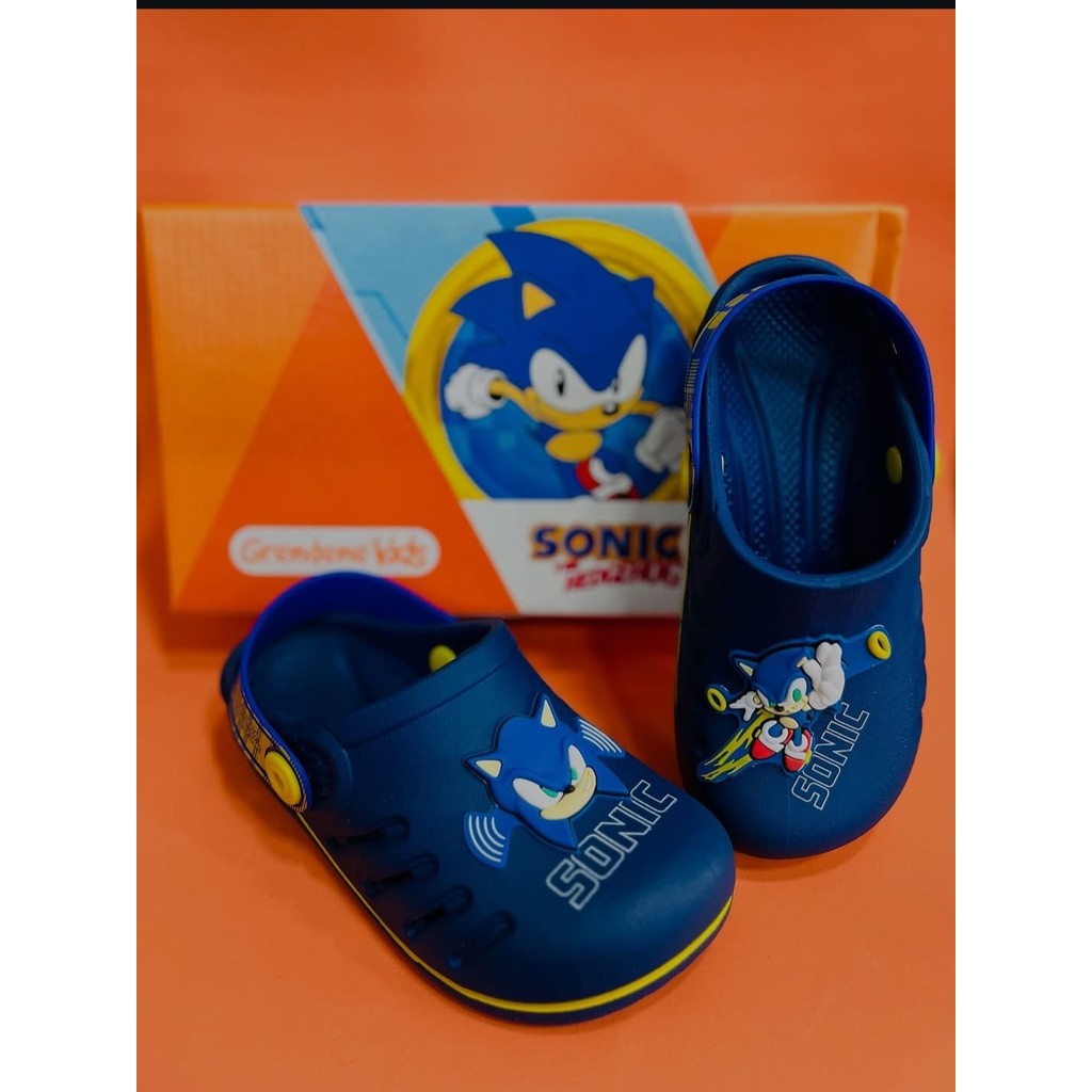 BABUCH SONIC SPEED INF AZUL/AMARELO 22594