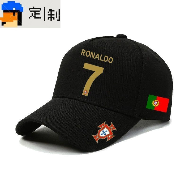 Bonés de Beisebol CR7 da Liga dos Campeões de Futebol para Homens, Chapéu Esportivo Confortável, Ajustável, Respirável,