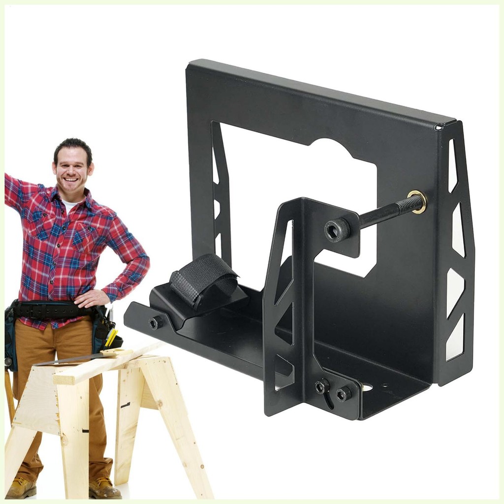 Suporte De Plaina Elétrica De Aço Portátil Ângulo Profundidade Ferramenta Ajustável Invertida Para Construção Casa naimy