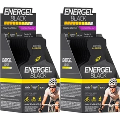 Kit 2X Energel Black - 10 Sachês Guaraná c/ açaí - BodyAction