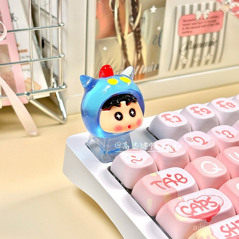 Conjunto de teclas 3D para teclado 3D, adequado para ESC e outras teclas mecânicas personalizadas, tecla única EAG5.