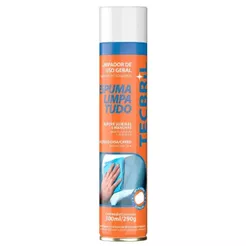 Espuma Limpa Tudo Tecbril 300ml Multiuso Limpa Estofado Sofá