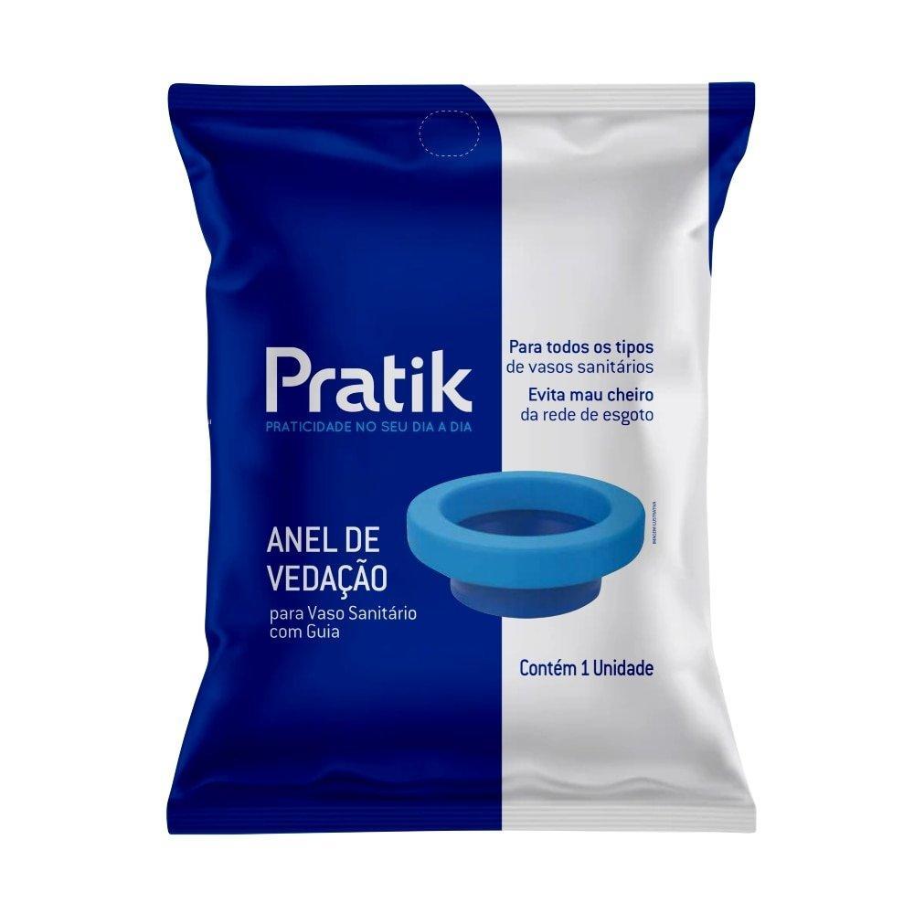 Anel de Vedação Pratik para Vaso Sanitário com Guiador
