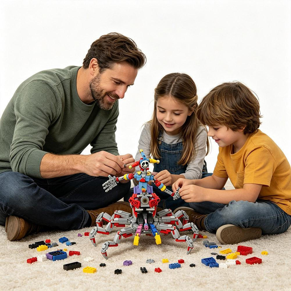 Bobby Jogo Periférico Bloco De Construção Brinquedos Plástico Montar Quebra-Cabeça Brinquedo Para Crianças Presente G8z3