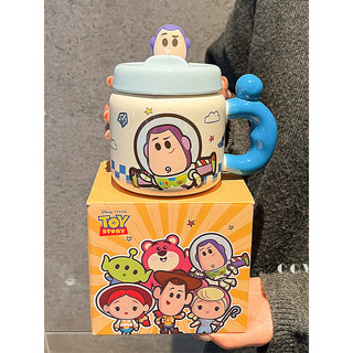 [Frete grátis] Copo de água Copo térmico Copo de café Caneca fofa de desenho animado Copo de água Toy Story Copo de água