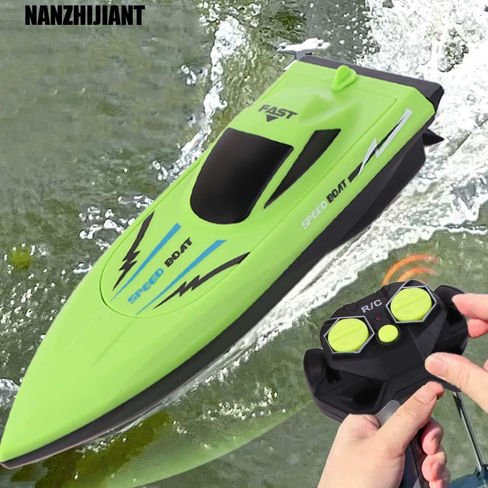 NANZHIJIANT Racer RC Barcos , Barco À Vela De Controle Remoto De Longa Duração , Brinquedo Elétrico De Lancha Sem Fio