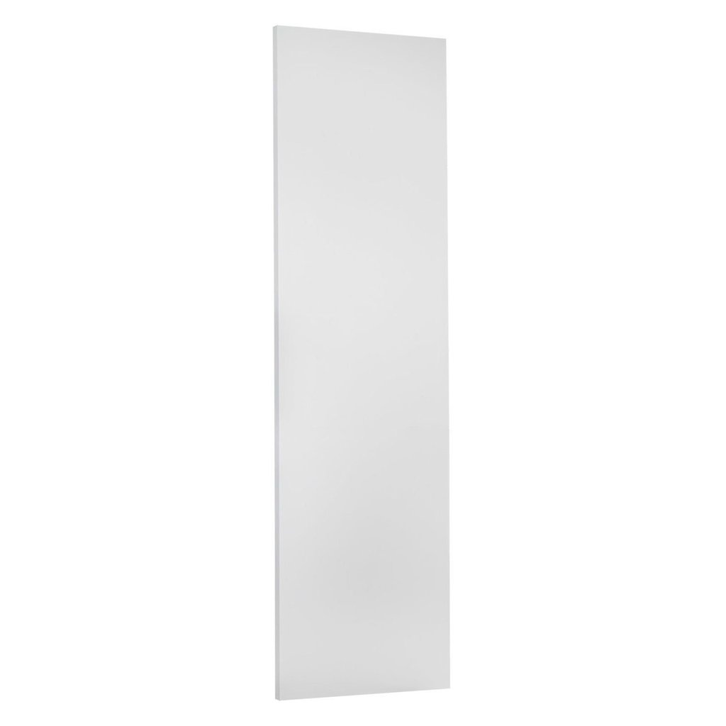 Folha de Porta Madeira Laqueada 210x60cm Lisa Casablanca Branco Branco