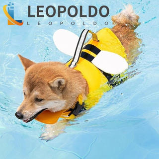 Colete Salva-Vidas Para Cães LEOPOLDO , Maiô Impermeável De Desenho Animado , Roupas Ajustáveis De Surf Em Formato De Ab