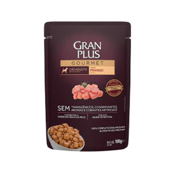 Ração Úmida GranPlus Sache Cão Adulto Frango 100g