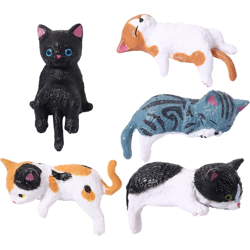 Monitor Generisch Mini Figures, Figura de Gatinho Fofo, Decoração para Painel de Carro, Espelho Retrovisor, TV, para Int