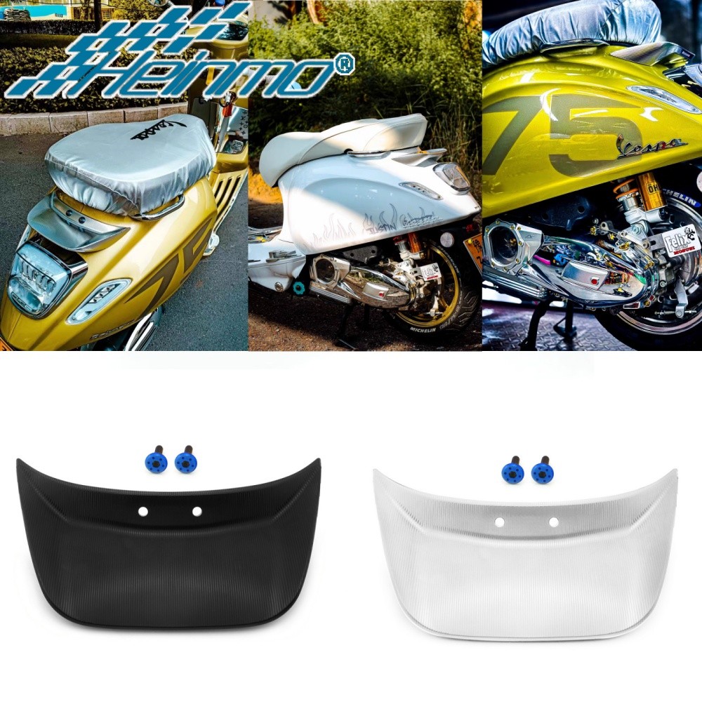 Para VESPA Sprint Primavera 125 150 CNC Spoiler Traseiro De Alumínio