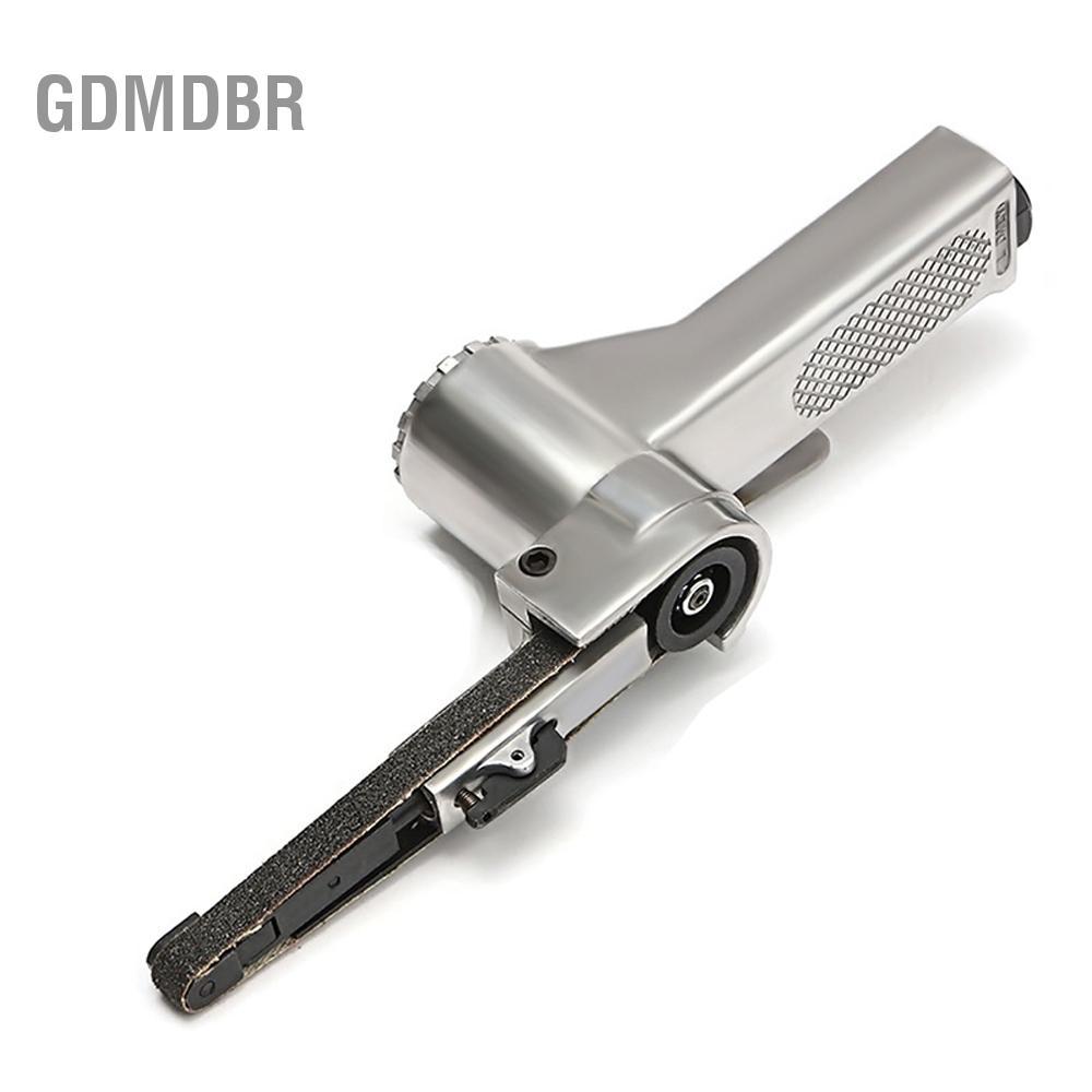 Gdmdbr Gdmdbr Lixadeira de correia pneumática Baugger - Máquina retificadora de ângulo 3/8 com cintas de lixa