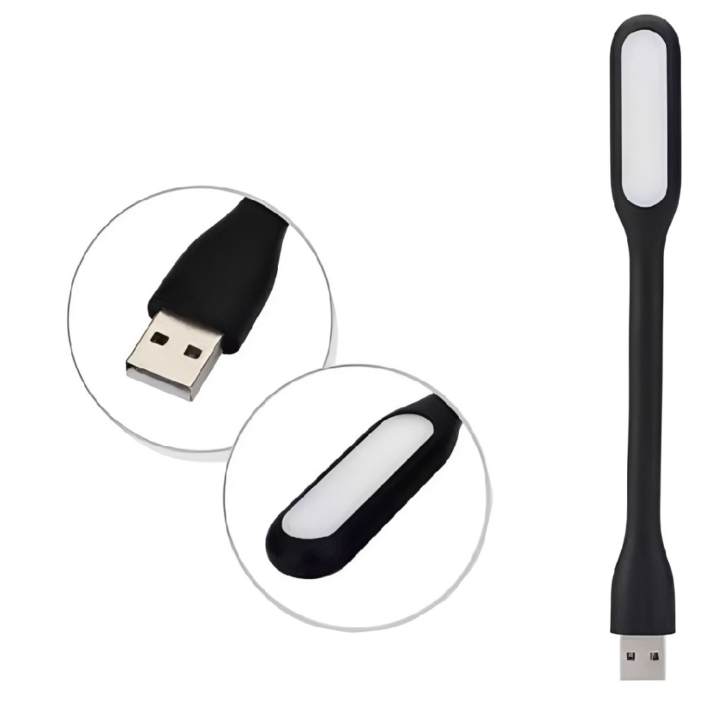1 Und Mini Lampada Luz Led P/ Leitura Luminaria Abajur USB Flexivel Computador Notebook Pc