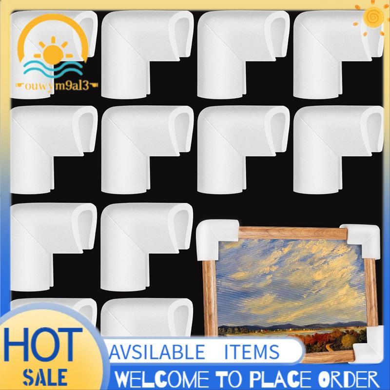 12pçs Cantos De Proteção De Borda De Moldura De TV , Espelho Fotográfico Para Envio , Protetores De Canto De Espuma Em M