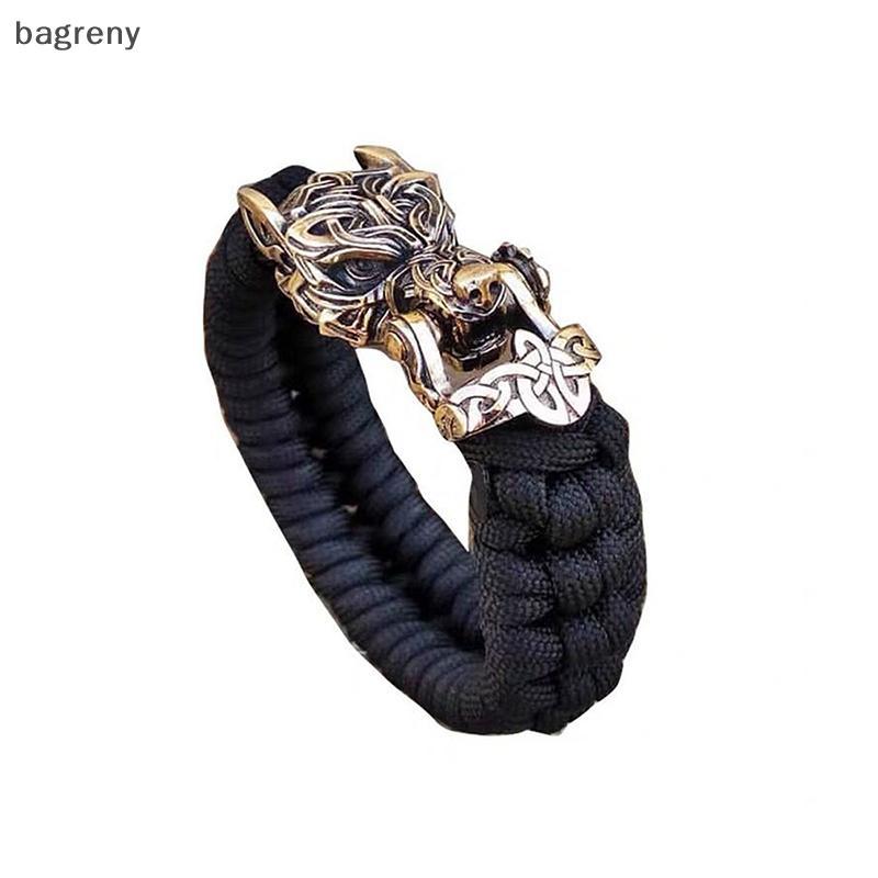 [bagreny] Acessórios DIY Para Personalidade Casal Pulseira Tecelagem Paracord Multifuncional Bule Latão Ao Ar Livre Pequ