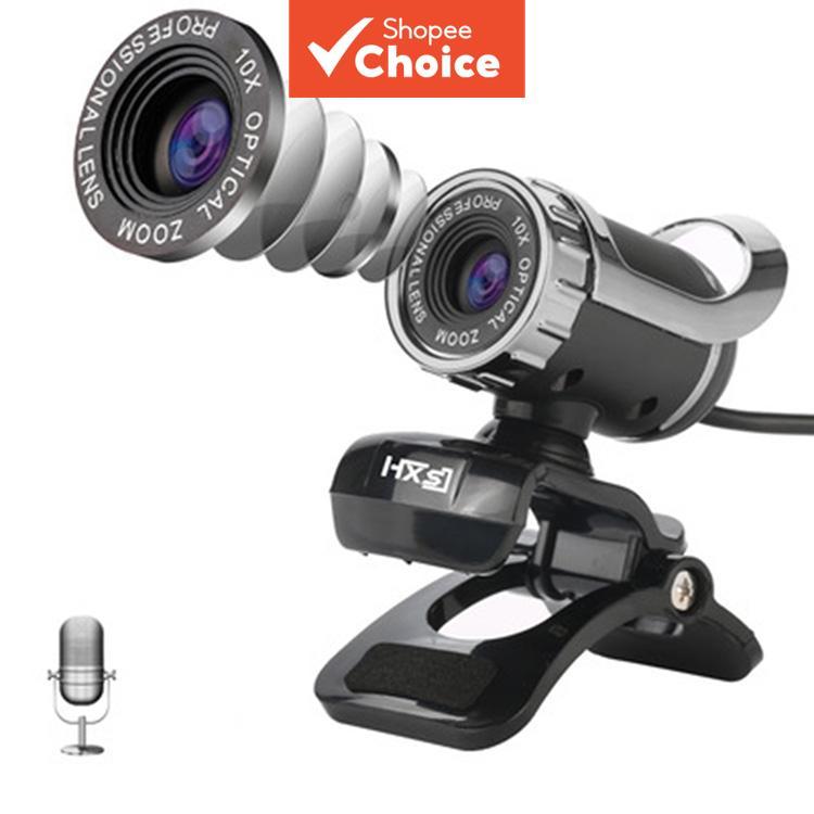 HXSJ A859 480p Câmera para curso de rede de computador Câmera USB de vídeo Microfone embutido com absorção de som (sem