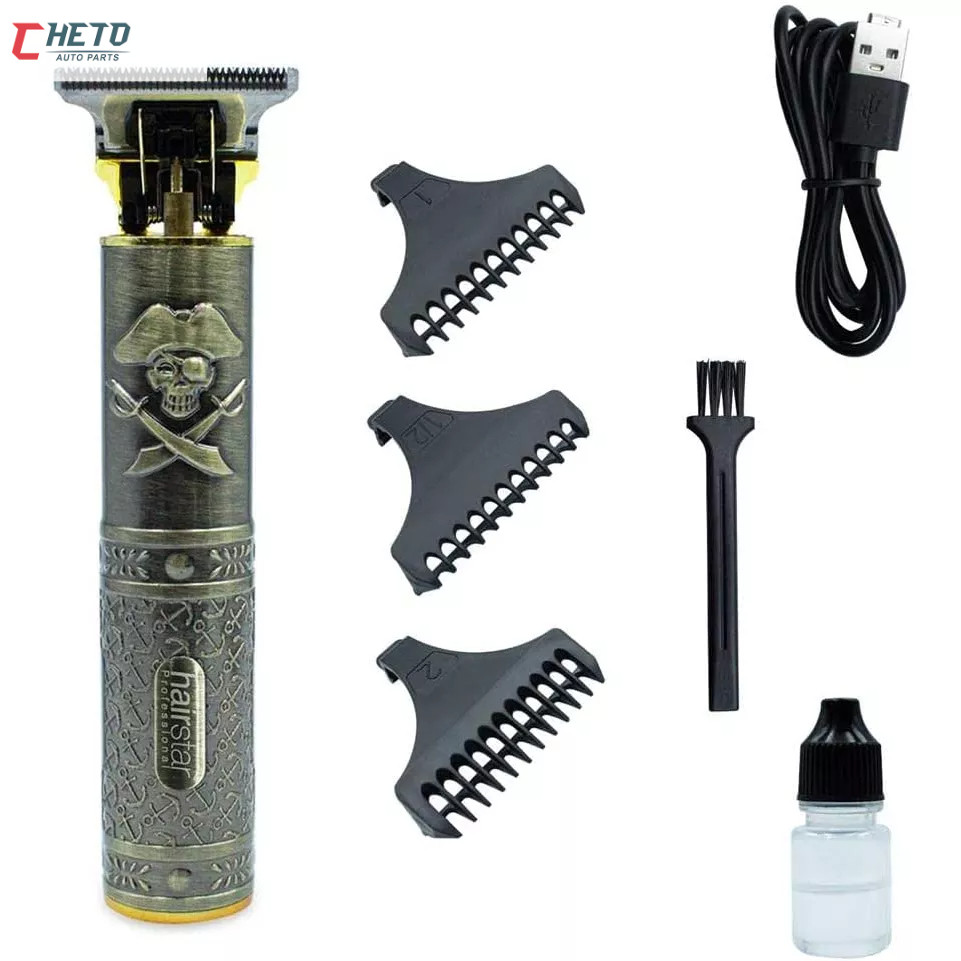 Kit Máquina De Cortar Cabelo e Fazer a Barba Masculina Designer Aleatório Elétrico Profissional em Oferta na Shopee