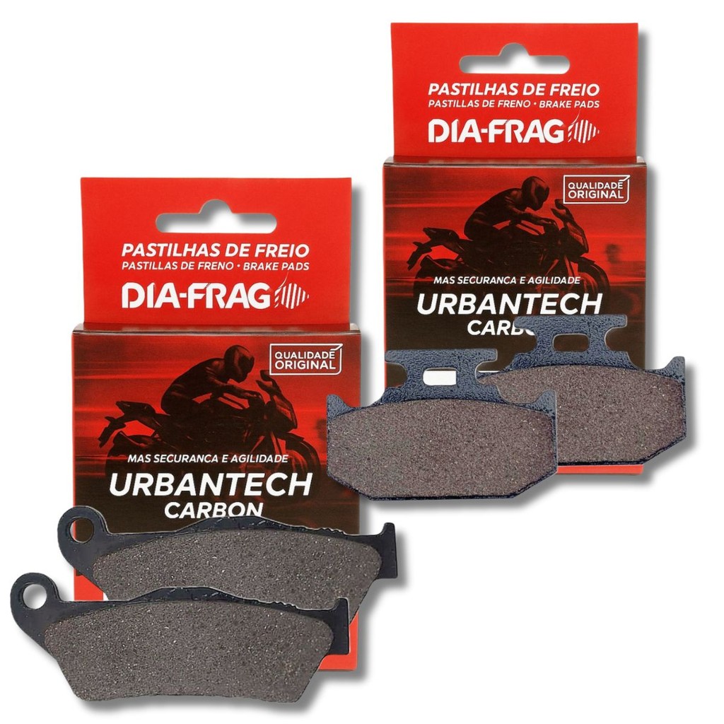 Kit Pastilhas de Freio Fz15 150 Abs / Yzf R15 2023-2025 Diafrag em Oferta na Shopee