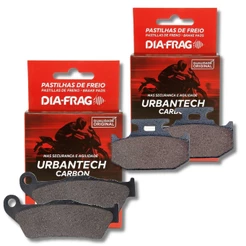 Kit Pastilhas de Freio Fz15 150 Abs / Yzf R15 2023-2025 Diafrag