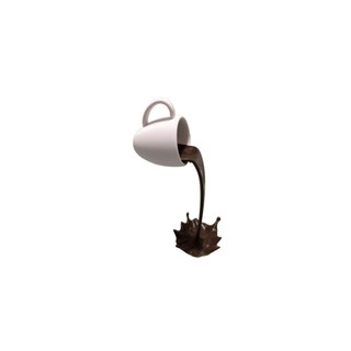 Xicara Decorativa Flutuante Para Amantes De Café Decoração Para Sua Cosinha Com Design Inovador