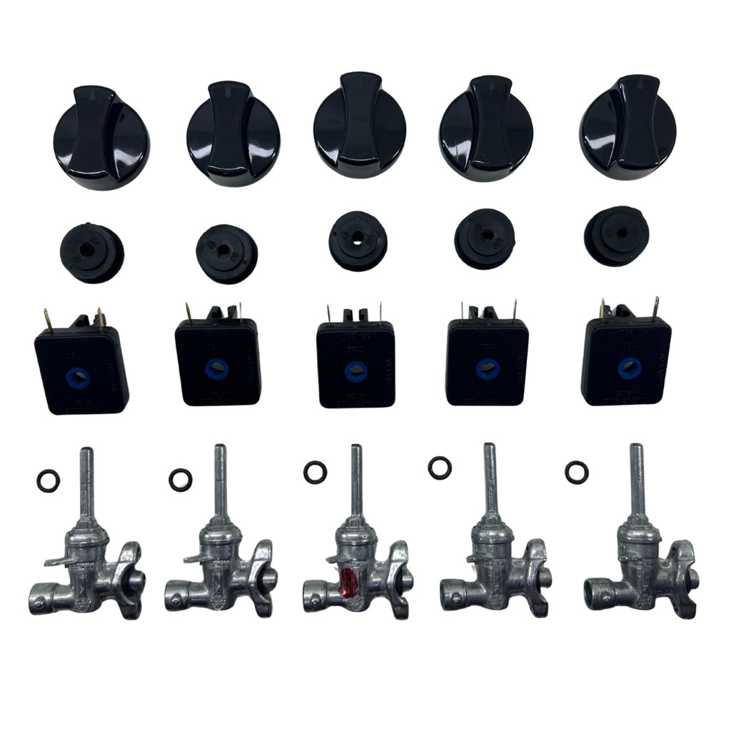 Kit Registro Interruptor Botão P/ Cooktop Fischer 1642 Novo
