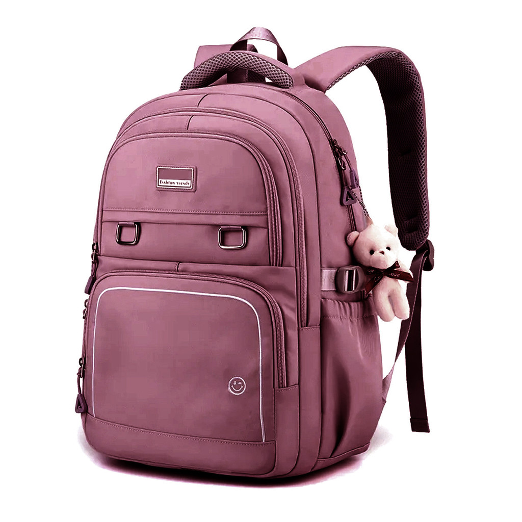 Mochila Fofa Feminina De Costas Bolsa Escola Casual Impermeável Escolar Leve Escolar Viagem Trabalho Faculdade Passeio