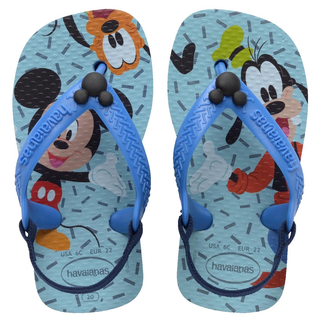 Chinelo Havaianas Baby Disney Classicos Mickey & Pateta em Oferta na Shopee