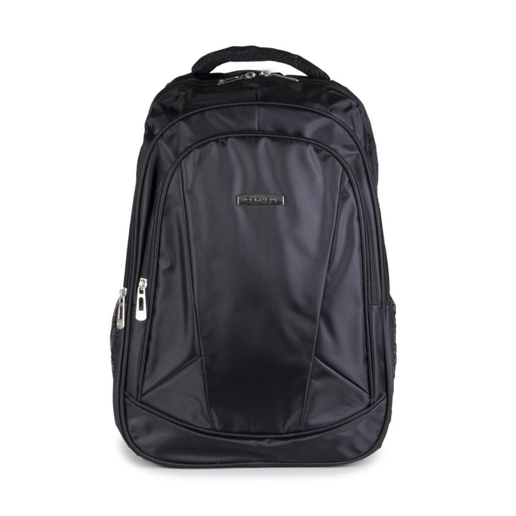 Mochila Executiva Preta Poliéster para Notebook até 15" 46cm