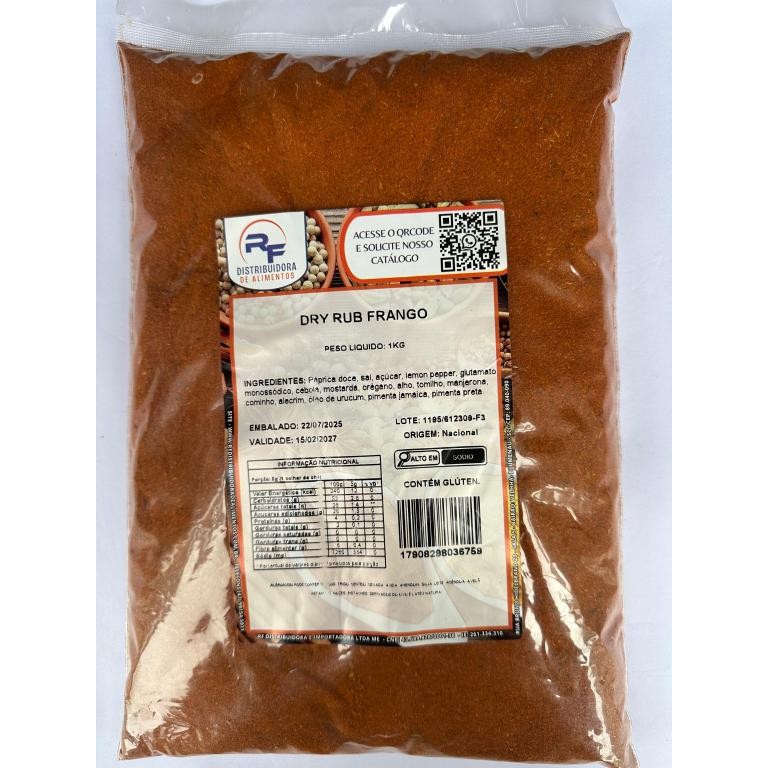 Tempero Dry Rub Frango - 1kg