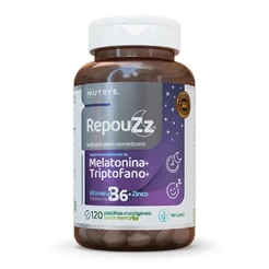 Melatonina + Triptofano 120 Pastilhas Mastigáveis Nutrye