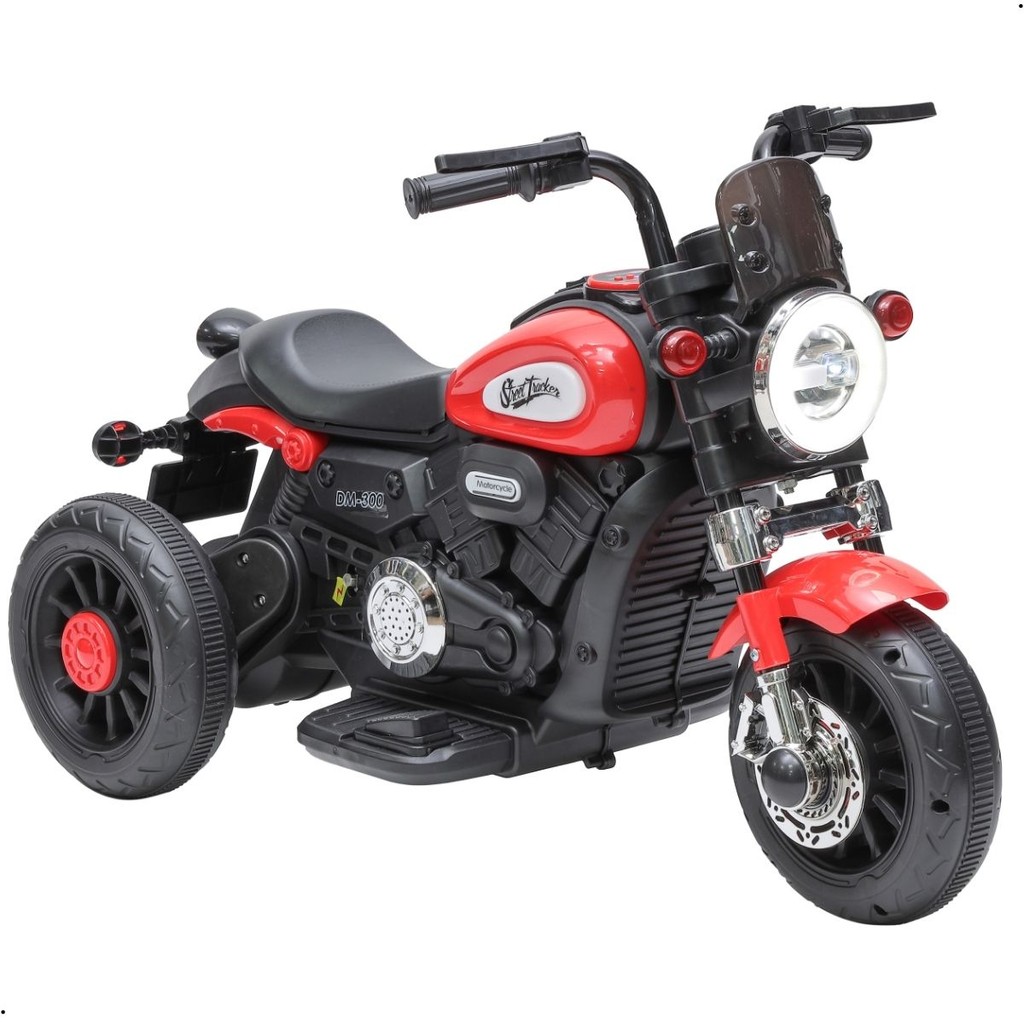 Mini Moto Elétrica Infantil Halei 6V Com Luz e Som Zippy
