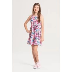 Vestido Feminino Infantil Verão Florescido