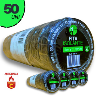 Jogo 50 / 35 / 25 Fita isolante Antichamas Para Eletricista Fita Isolante Uso Industrial 5m em Oferta na Shopee