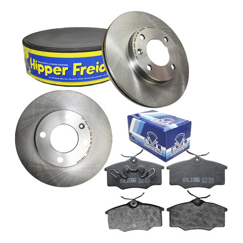 Par Disco E Pastilha Freio Parati Saveiro Gol G2 G3 G4 Novo