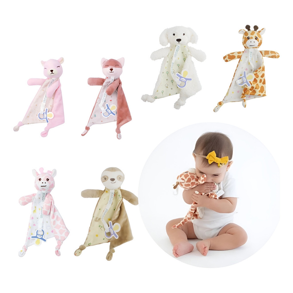 Prendedor De Chupeta Pimpolho Naninha 31cm Menino Menina em Oferta na Shopee